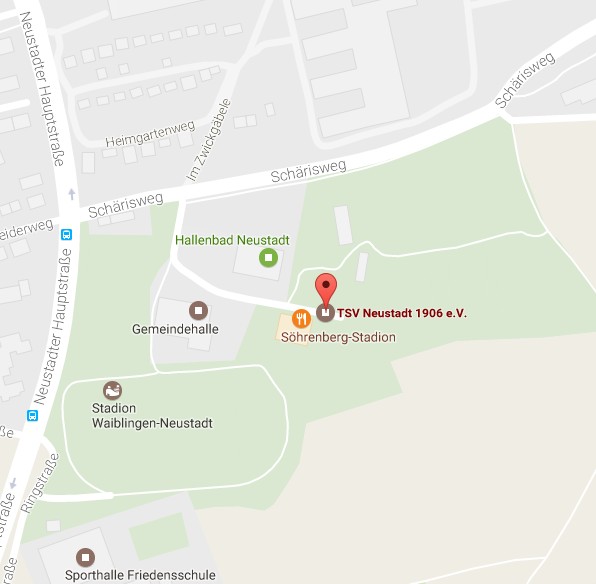 Google Maps Standort TSV Neustadt 1906 Tennis