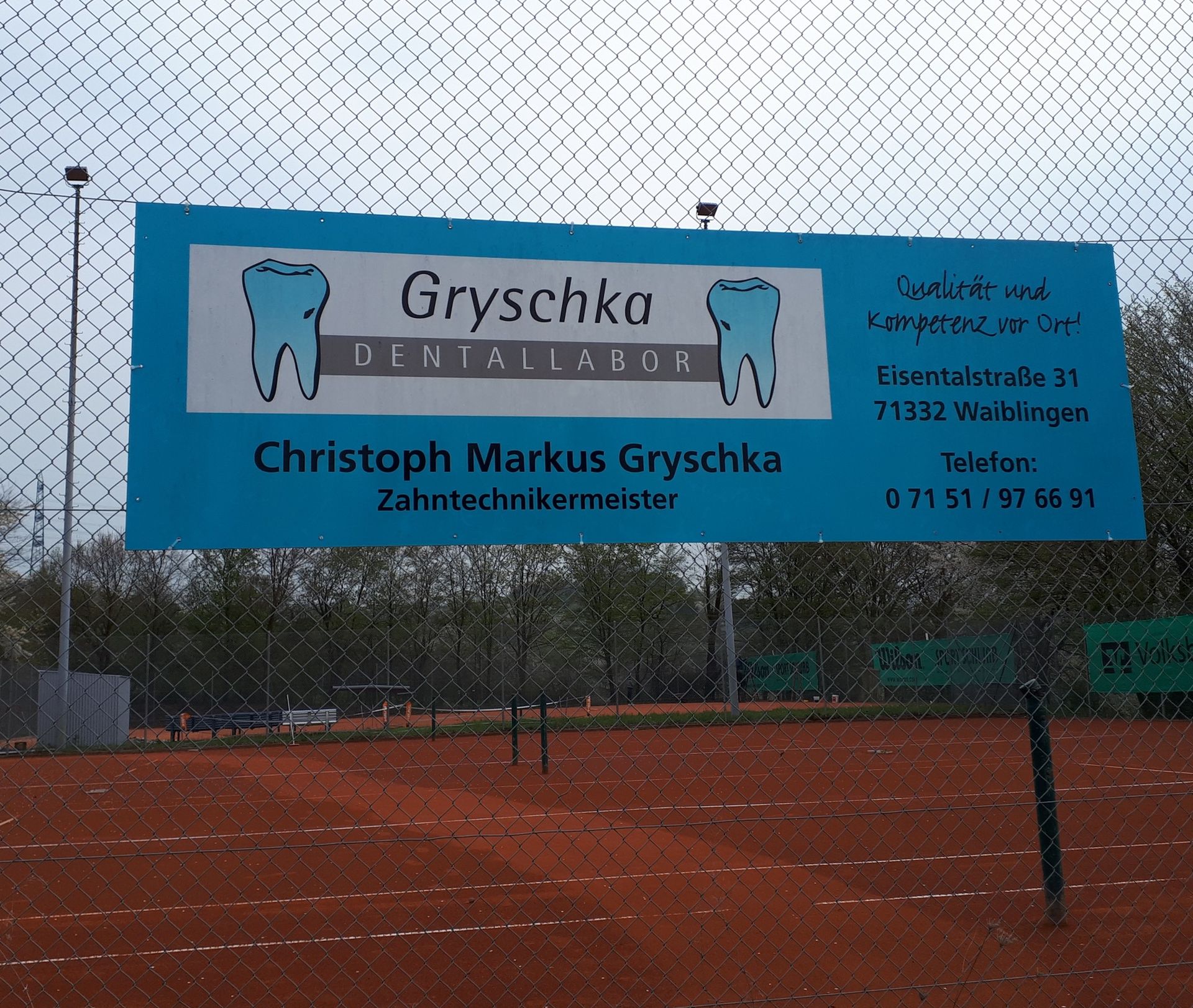 neues Werbeplakat Gryschka